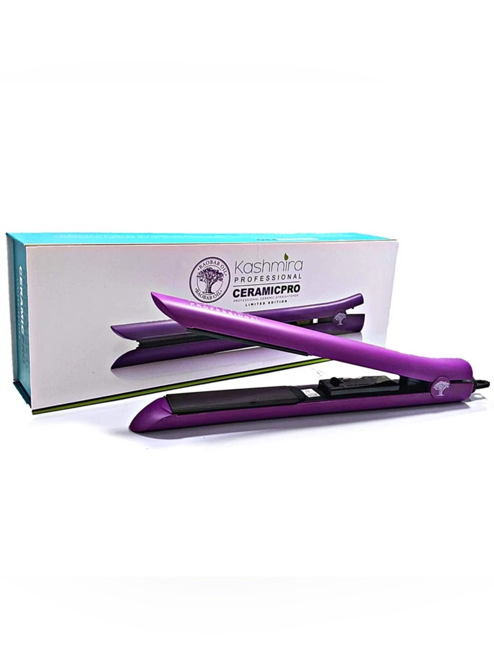 Kashmira Professional Ceramic Pro Hair Straightener - Purple